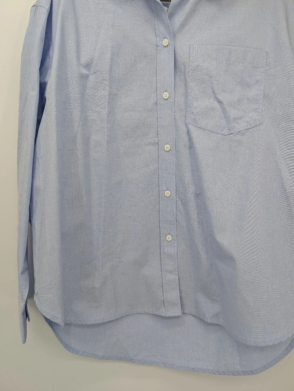 J Crew Étienne oversized button-up shirt in lightweight oxford BY733 Size S